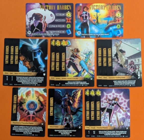 Victory Harben PLAYER SET - 2 characters (1 alt art) 14 specials