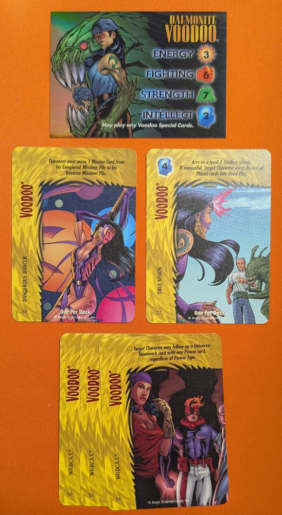 VOODOO PLAYER SET (chrome hero, 5 sp)