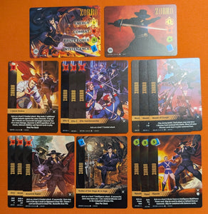 Zorro PLAYER SET - 2 characters (1 Alt Art), 14 specials - WLKS