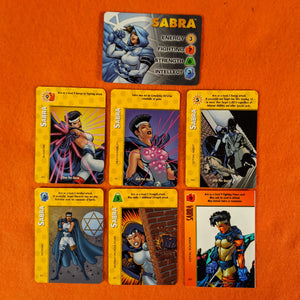 SABRA SET (X-Men character, 5 sp, 1 bonus)
