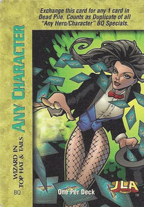 ANY CHARACTER - WIZARD IN TOP HAT & TAILS - JLA - OPD - VR - Zatanna