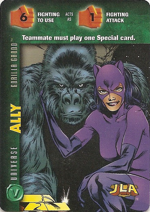 ALLY 6F 1F - JLA - C  Gorilla Grodd (Catwoman)