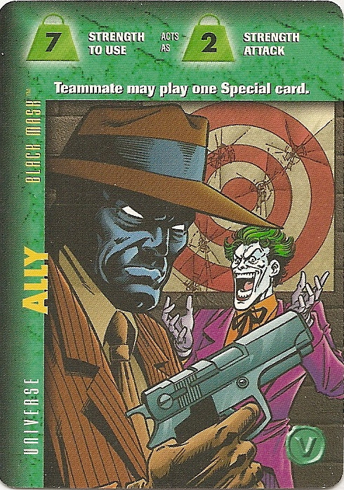 ALLY 7S 2S - DC - C  Black Mask (Joker)
