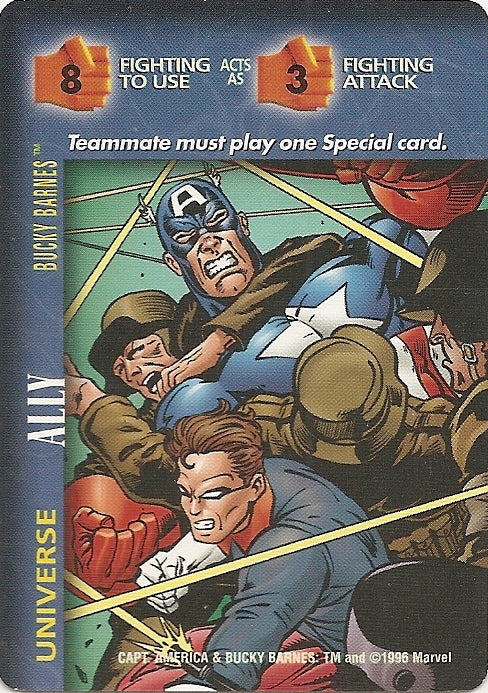 ALLY 8F 3F - IQ - C  Bucky Barnes (Captain America)