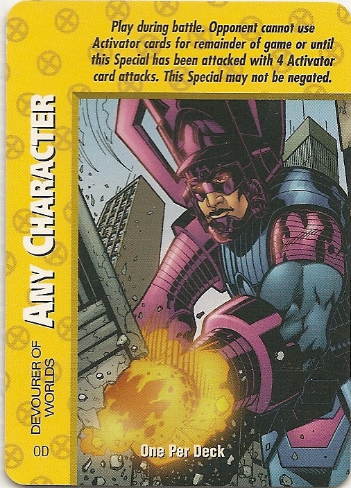 ANY CHARACTER - DEVOURER OF WORLDS - X-MEN - Galactus - OPD - VR