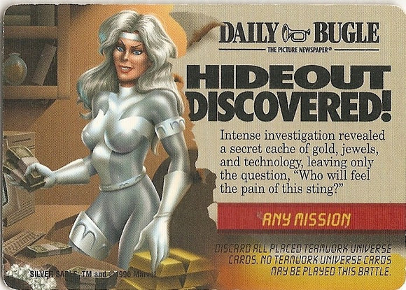ANY MISSION - HIDEOUT DISCOVERED! EVENT -  Promo - VR Silver Sable