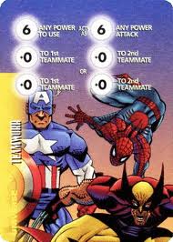 TEAMWORK 6 Any Power - CLASSIC INSERT ACCIDENTAL LOST PROMO - X/VVVVVR Captain America, Spider-Man, Wolverine