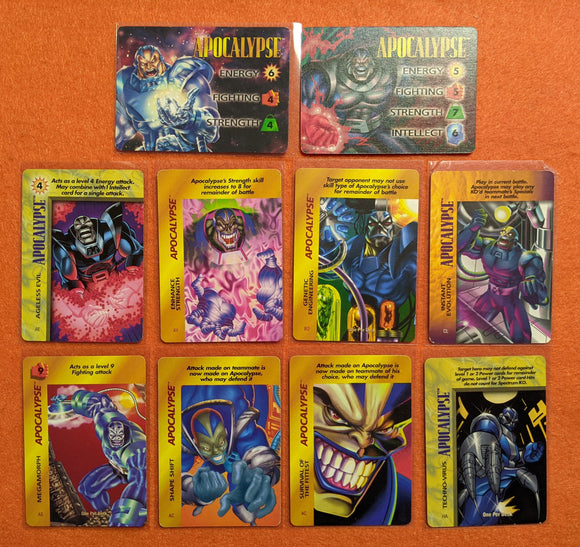 Apocalypse Set Marvel Overpower – theOrangeKing Collectibles