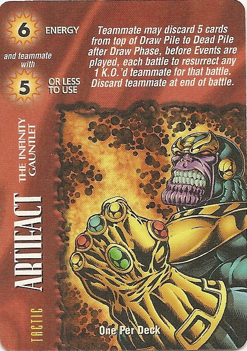 ARTIFACT - INFINITY GAUNTLET, THE - Classic - OPD - VR Thanos