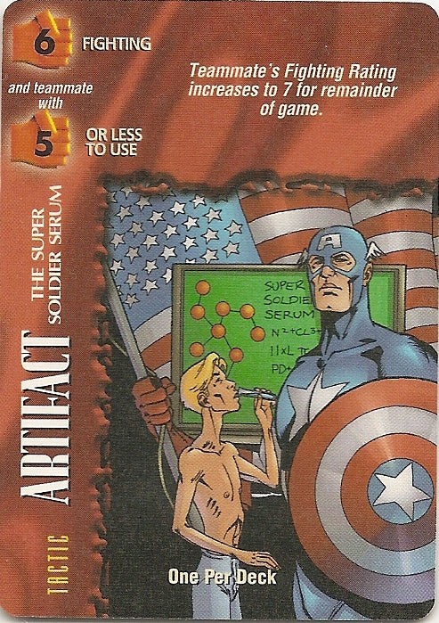 ARTIFACT - SUPER SOLDIER SERUM, THE - Classic - OPD - VR Captain America