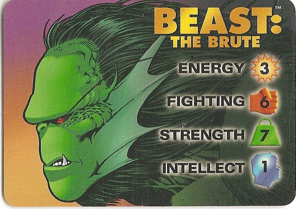 BEAST  - THE BRUTE X-MEN character - U