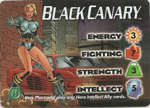 BLACK CANARY  - JLA character - U
