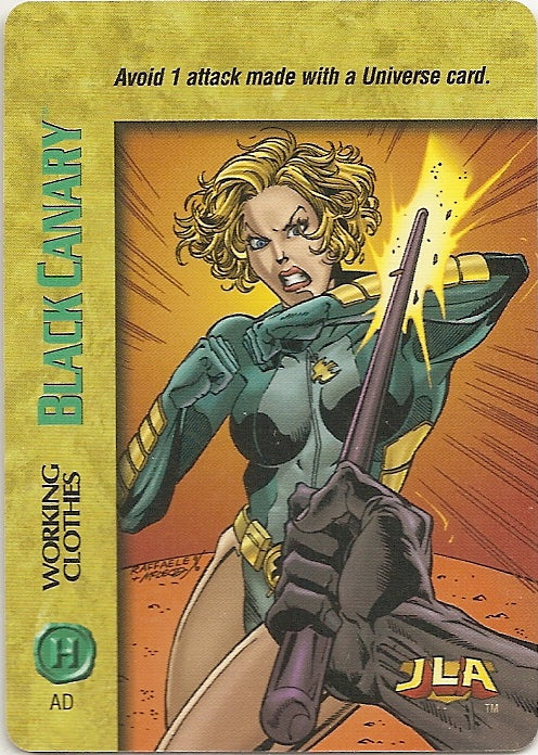 BLACK CANARY - WORKING CLOTHES - JLA - C