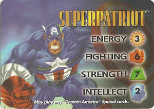 CAPTAIN AMERICA  - SUPERPATRIOT character - Classic - U