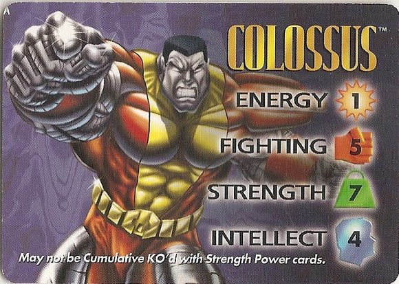 COLOSSUS   - IQ character - R