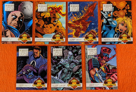 COMING OF GALACTUS Monumental MISSION SET (7)
