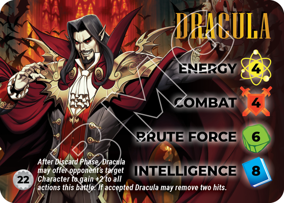 Dracula - World Legends character (non-foil)