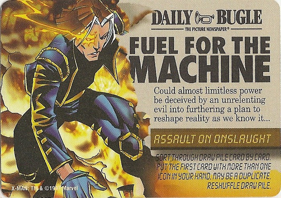 ASSAULT ON ONSLAUGHT EVENT - FUEL FOR THE MACHINE - Monumental - R - X-Man