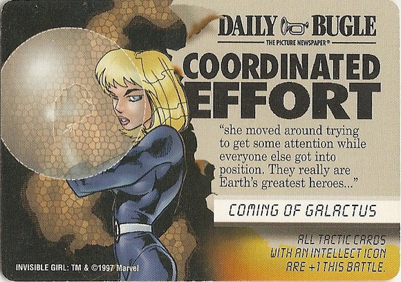 COMING OF GALACTUS EVENT - COORDINATED EFFORT - Monumental - U  Invisible Girl