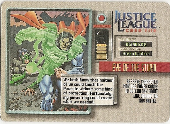 EYE OF THE STORM Event - File 08 - DC - C  Green Lantern Superman