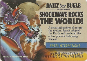 FATAL ATTRACTIONS EVENT - SHOCKWAVE ROCKS THE WORLD! - Mission Control - U  Magneto