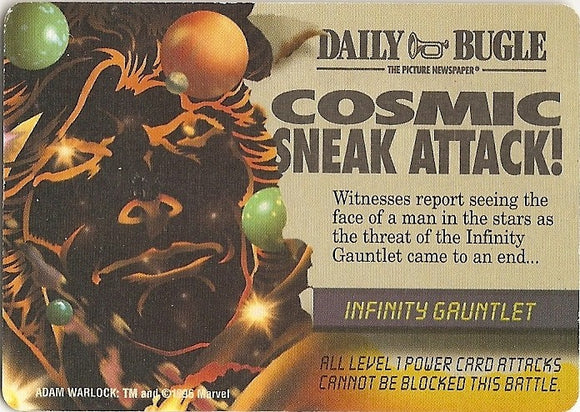 INFINITY GAUNTLET EVENT - COSMIC SNEAK ATTACK! - Mission Control - U  Adam Warlock