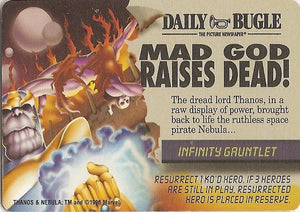 INFINITY GAUNTLET EVENT - MAD GOD RAISES DEAD! - Mission Control - U  Thanos & Nebula