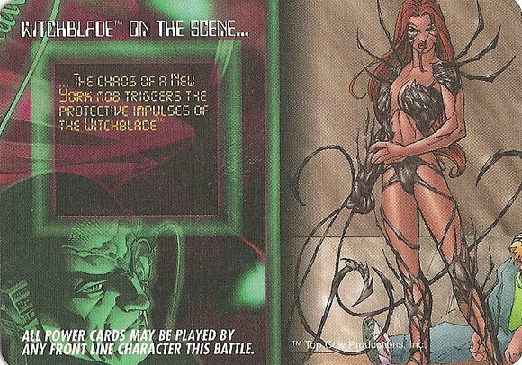 SHATTERED IMAGE EVENT - WITCHBLADE ON THE SCENE… - IM - R  Witchblade