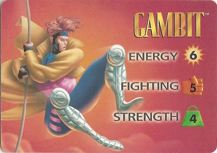 Marvel Overpower GAMBIT character – theOrangeKing Collectibles