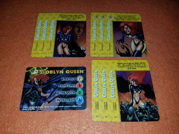 GOBLYN QUEEN LOT (10) X-Men character x1, Clonal, Dark, Armada - all x3