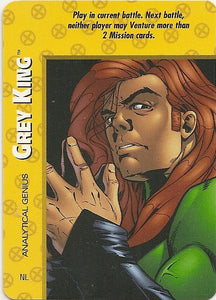 GREY KING - ANALYTICAL GENIUS - X-MEN - C