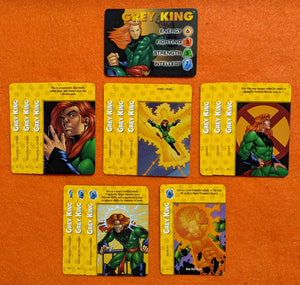 GREY KING PLAYER SET- X-Men character, 13 specials