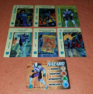 HAZARD SET - DC character, 6 specials