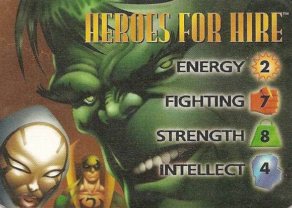 HEROES FOR HIRE  - Classic character - R