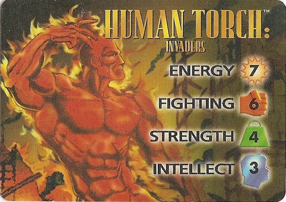 HUMAN TORCH: INVADERS - CLASSIC character - U