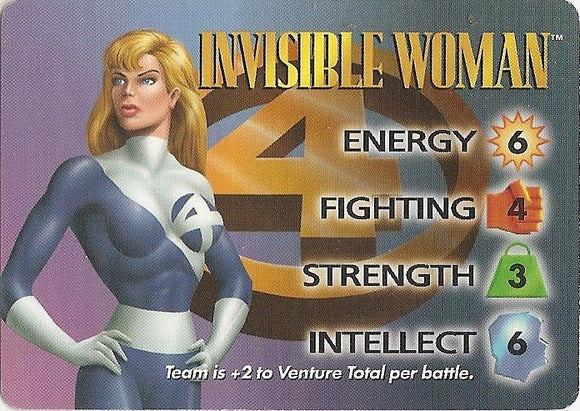 INVISIBLE WOMAN  - IQ character - R
