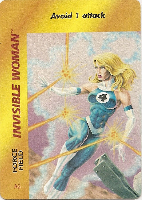 INVISIBLE WOMAN - FORCE FIELD - OP - U