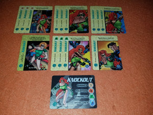 KNOCKOUT PLAYER SET - DC character, 14 specials