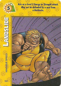 LANDSLIDE - MASSIVE SPEED - X-MEN - C