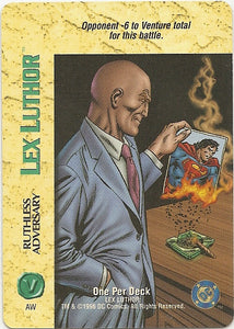 LEX LUTHOR - RUTHLESS ADVERSARY - DC - OPD - VR