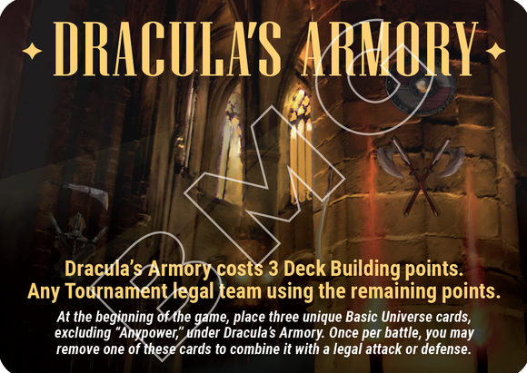 Location - Dracula's Armory - World Legends