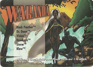 LOCATION - WAKANDA  - CL - R  Black Panther Dr. Doom Vision Hawkeye Storm Klaw