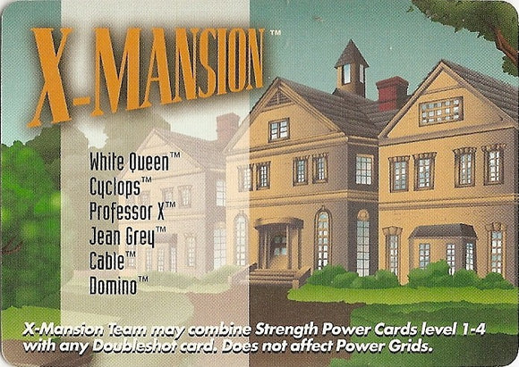 LOCATION - X-MANSION  - MN - U  White Queen Cyclops Professor X Jean Grey Cable Domino