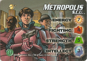 METROPOLIS S.C.U.  - DC character - U