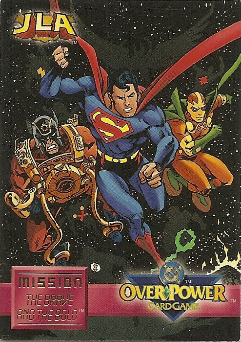 BRAVE AND THE BOLD MISSION #7 - JLA - C  Superman, Mister Miracle, Orion