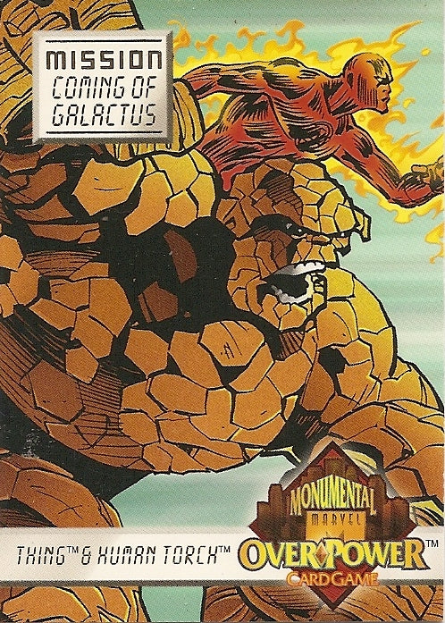 COMING OF GALACTUS MISSION #2 Monumental - U Thing and Human Torch