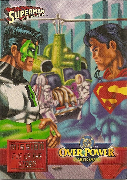 EYE OF THE STORM Mission #7 - Over Easy!  Superman & GL (Kyle Rayner) - DC - C