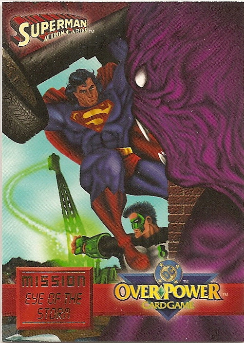 EYE OF THE STORM Mission #1 - Power Breakfast!  Superman & GL (Kyle Rayner) - DC - C