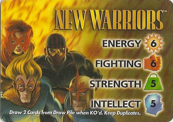 NEW WARRIORS   - Monumental character - R