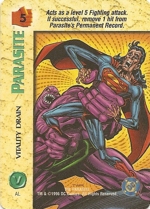 PARASITE - VITALITY DRAIN - DC - R  Superman